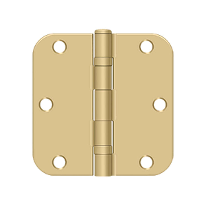 Deltana - 3-1/2" x 3-1/2" x 5/8" Radius Hinge, Ball Bearing, Steel Hinges