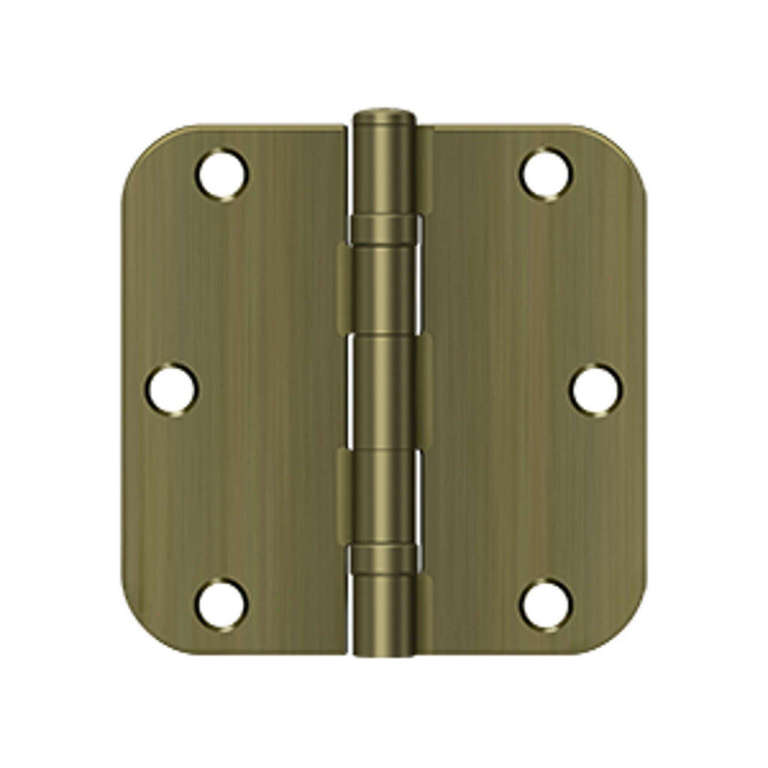 Deltana - 3-1/2" x 3-1/2" x 5/8" Radius Hinge, Ball Bearing, Steel Hinges