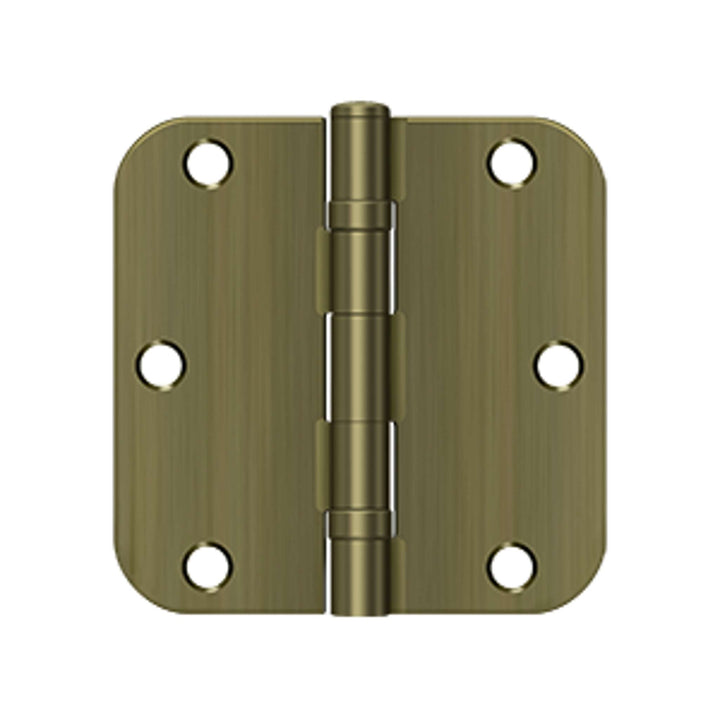 Deltana - 3-1/2" x 3-1/2" x 5/8" Radius Hinge, Ball Bearing, Steel Hinges