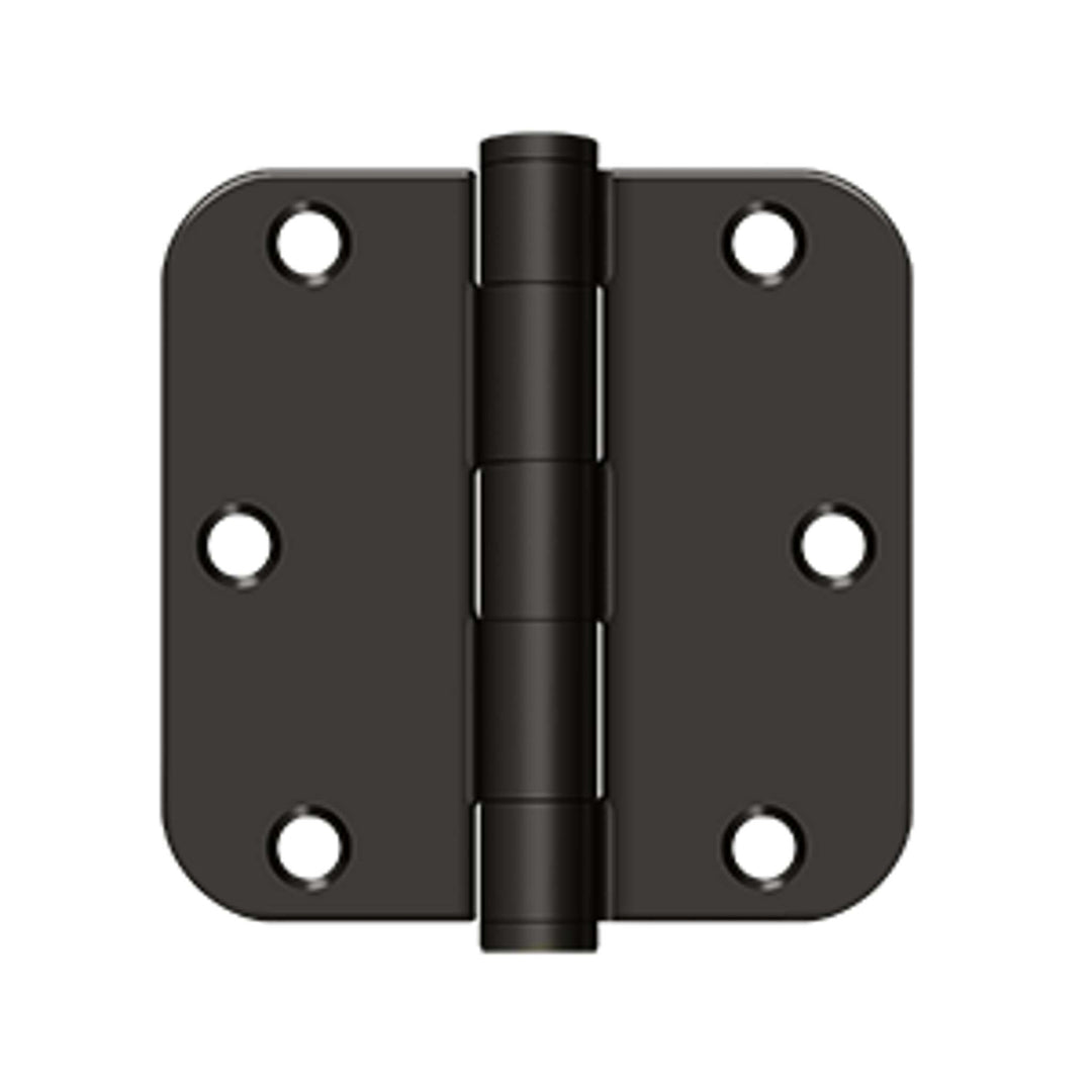 Deltana - 3-1/2" x 3-1/2" x 5/8" Radius Hinge, HD, Steel Hinges