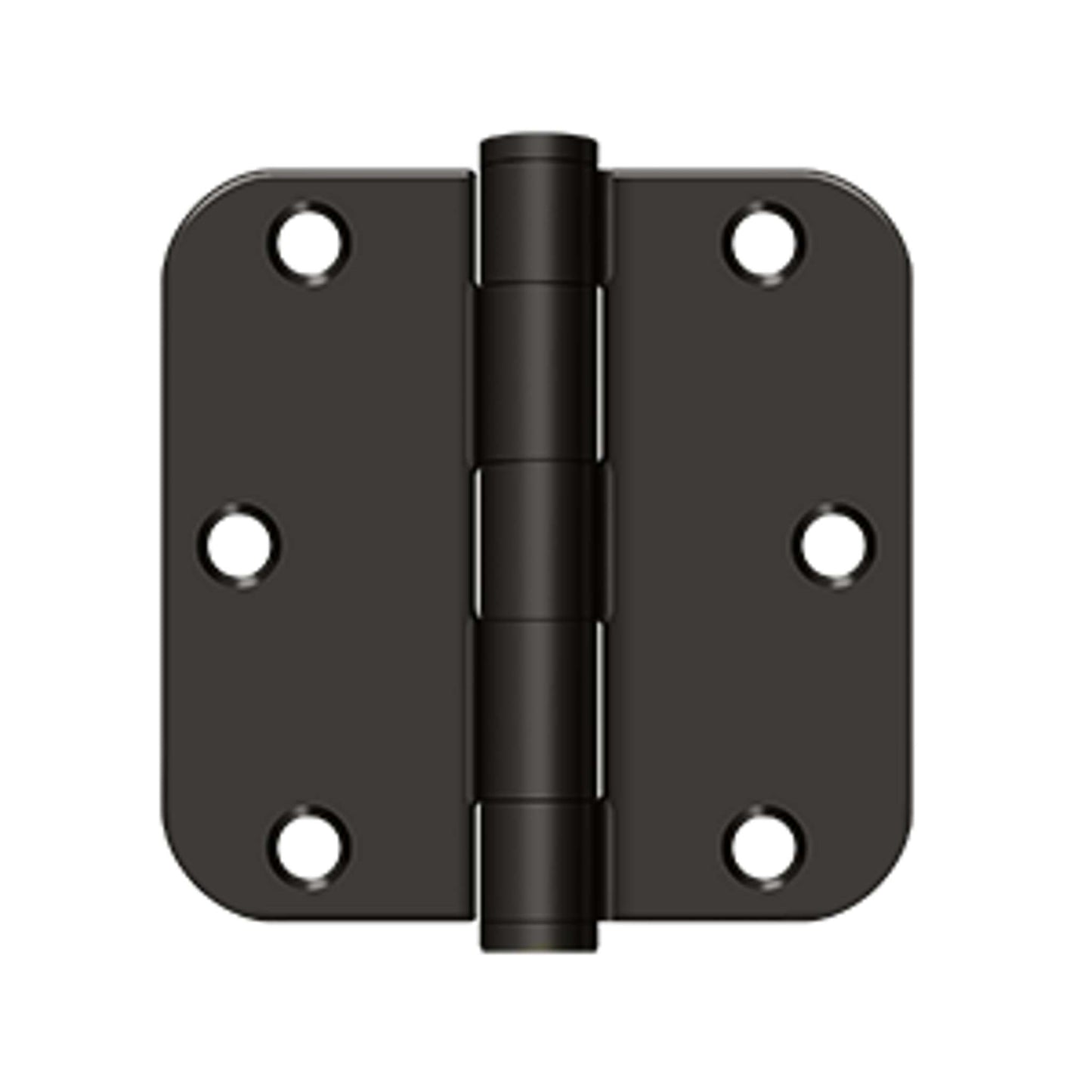 Deltana - 3-1/2" x 3-1/2" x 5/8" Radius Hinge, HD, Steel Hinges