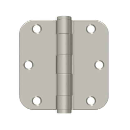 Deltana - 3-1/2" x 3-1/2" x 5/8" Radius Hinge, HD, Steel Hinges