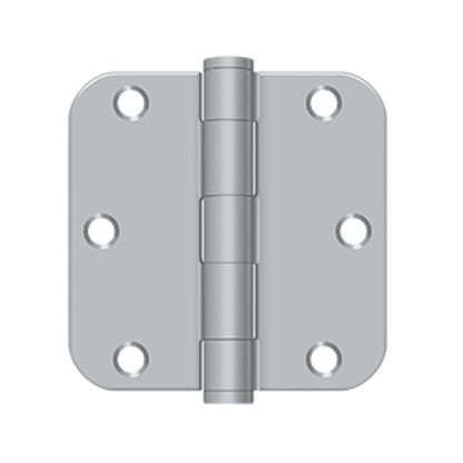 Deltana - 3-1/2" x 3-1/2" x 5/8" Radius Hinge, HD, Steel Hinges