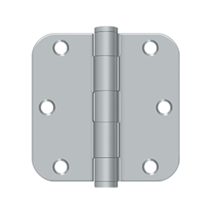 Deltana - 3-1/2" x 3-1/2" x 5/8" Radius Hinge, HD, Steel Hinges