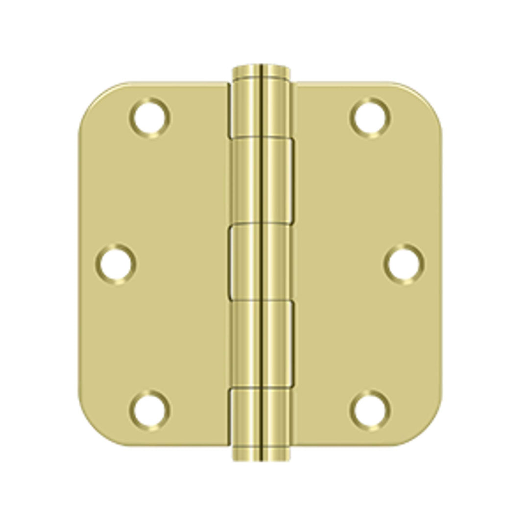 Deltana - 3-1/2" x 3-1/2" x 5/8" Radius Hinge, HD, Steel Hinges