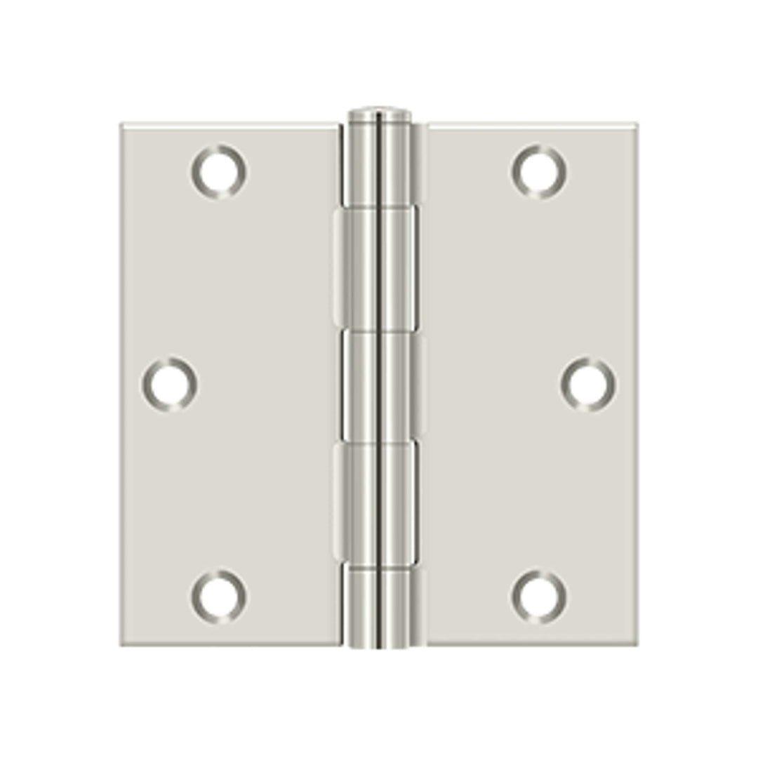 Deltana - 3-1/2" x 3-1/2" Square Hinge, Steel Hinges