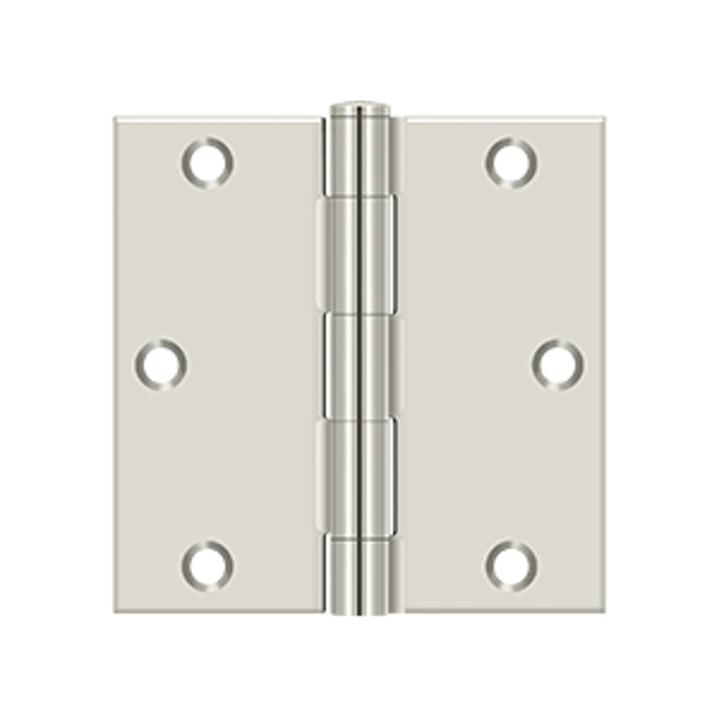 Deltana - 3-1/2" x 3-1/2" Square Hinge, Steel Hinges