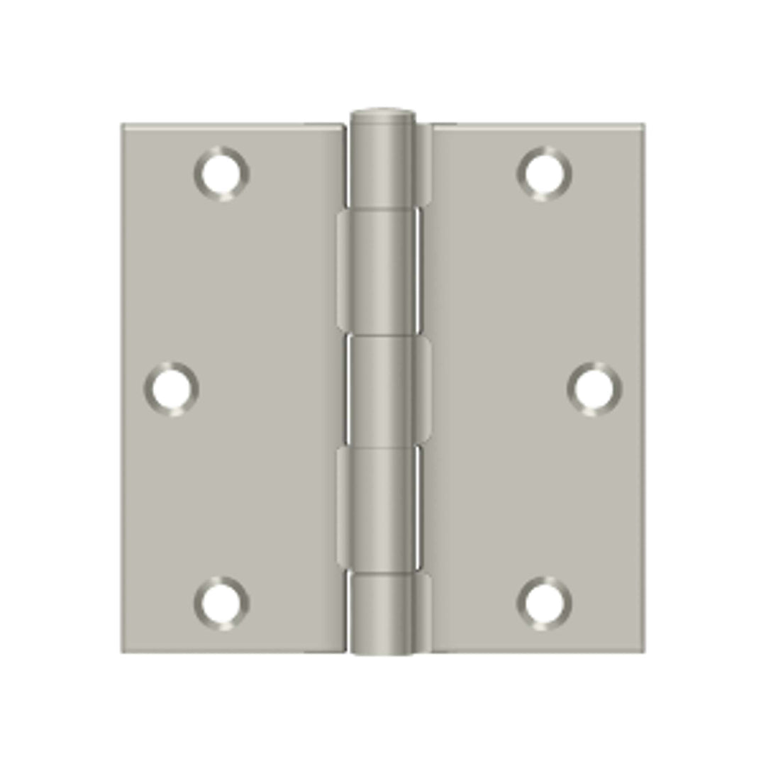 Deltana - 3-1/2" x 3-1/2" Square Hinge, Steel Hinges