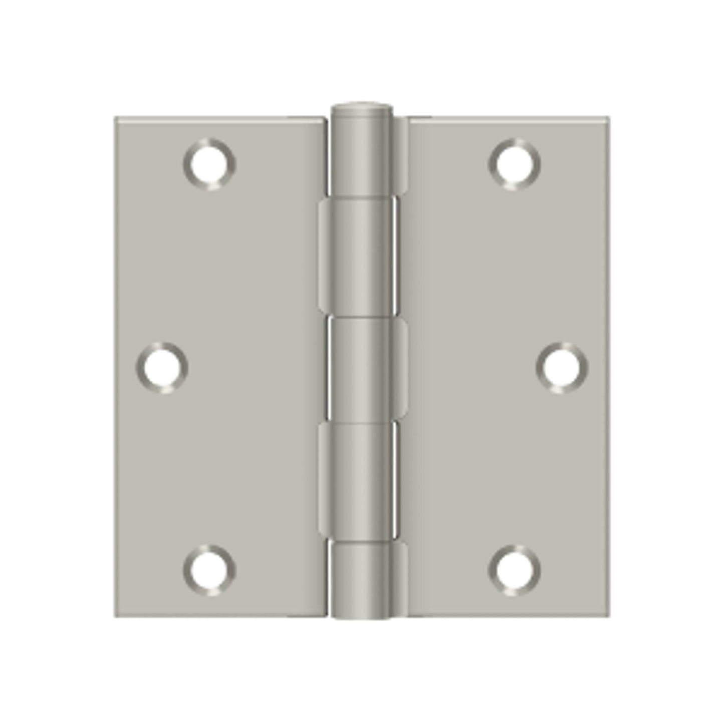 Deltana - 3-1/2" x 3-1/2" Square Hinge, Steel Hinges