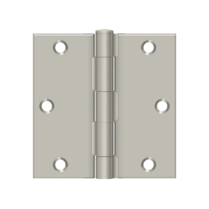 Deltana - 3-1/2" x 3-1/2" Square Hinge, Steel Hinges