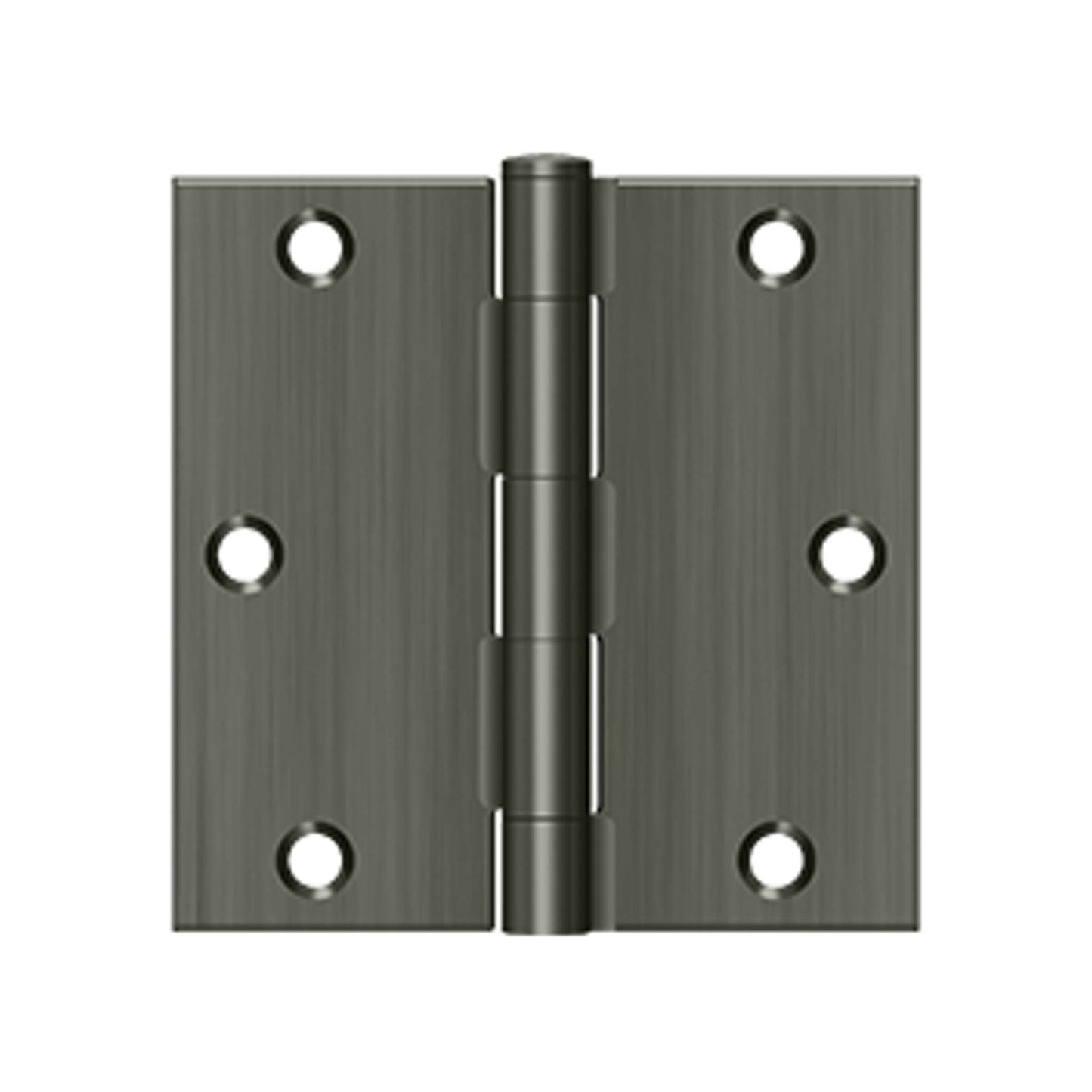 Deltana - 3-1/2" x 3-1/2" Square Hinge, Steel Hinges