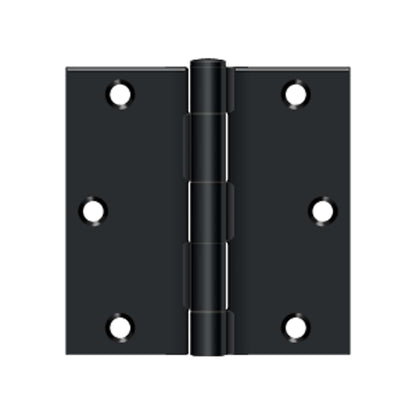 Deltana - 3-1/2" x 3-1/2" Square Hinge, Steel Hinges