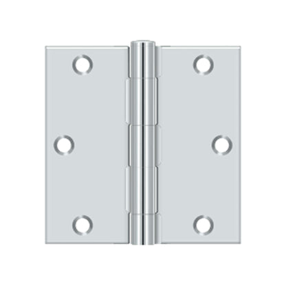 Deltana - 3-1/2" x 3-1/2" Square Hinge, Steel Hinges