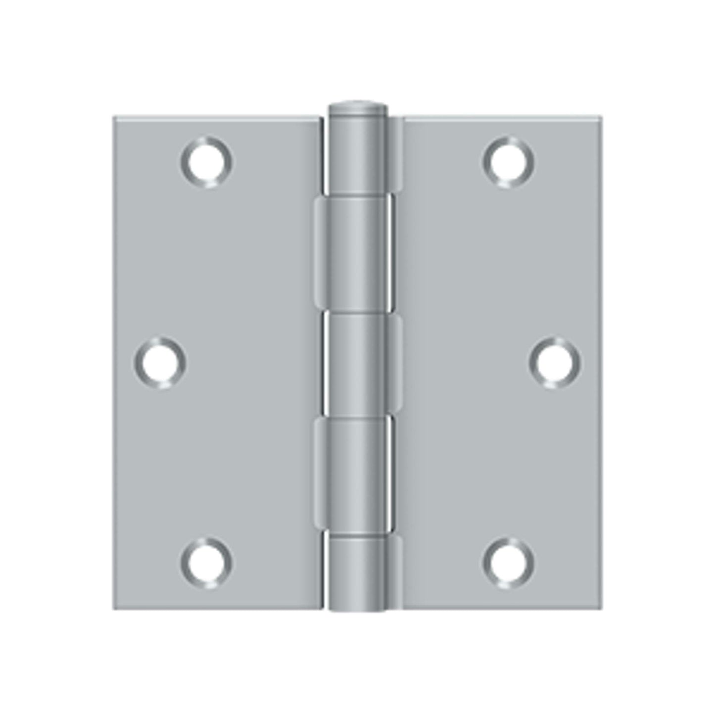 Deltana - 3-1/2" x 3-1/2" Square Hinge, Steel Hinges