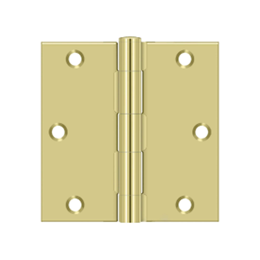 Deltana - 3-1/2" x 3-1/2" Square Hinge, Steel Hinges