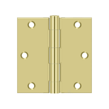 Deltana - 3-1/2" x 3-1/2" Square Hinge, Steel Hinges