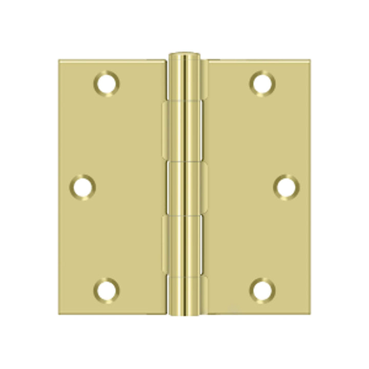 Deltana - 3-1/2" x 3-1/2" Square Hinge, Steel Hinges