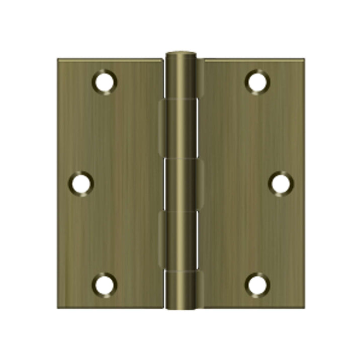 Deltana - 3-1/2" x 3-1/2" Square Hinge, Steel Hinges