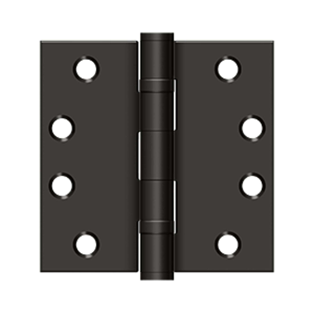 Deltana - 4" x 4" Square Hinge, HD, Ball Bearings, Steel Hinges