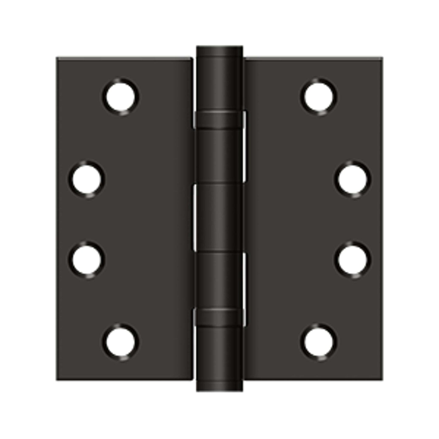 Deltana - 4" x 4" Square Hinge, HD, Ball Bearings, Steel Hinges