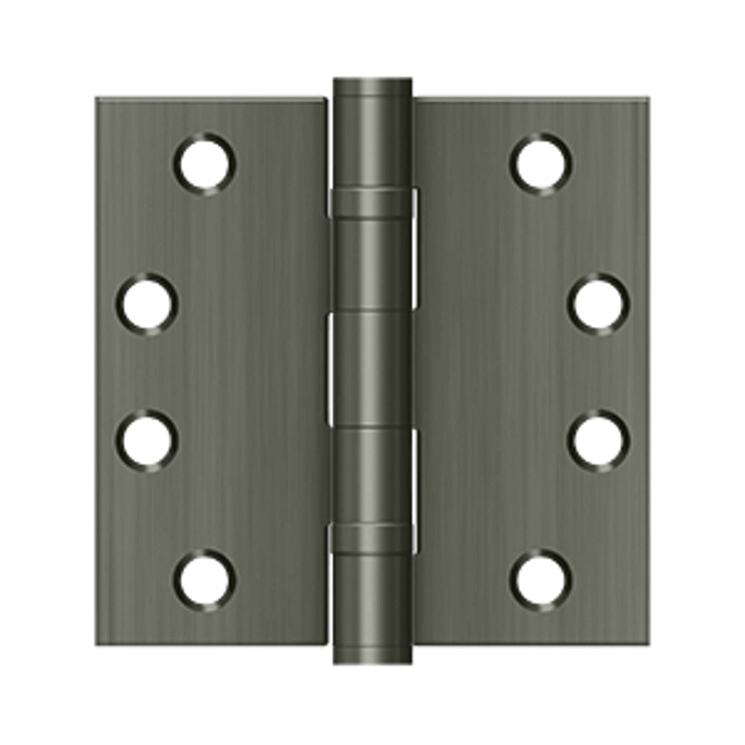 Deltana - 4" x 4" Square Hinge, HD, Ball Bearings, Steel Hinges