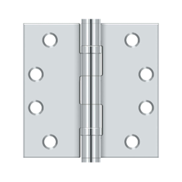 Deltana - 4" x 4" Square Hinge, HD, Ball Bearings, Steel Hinges