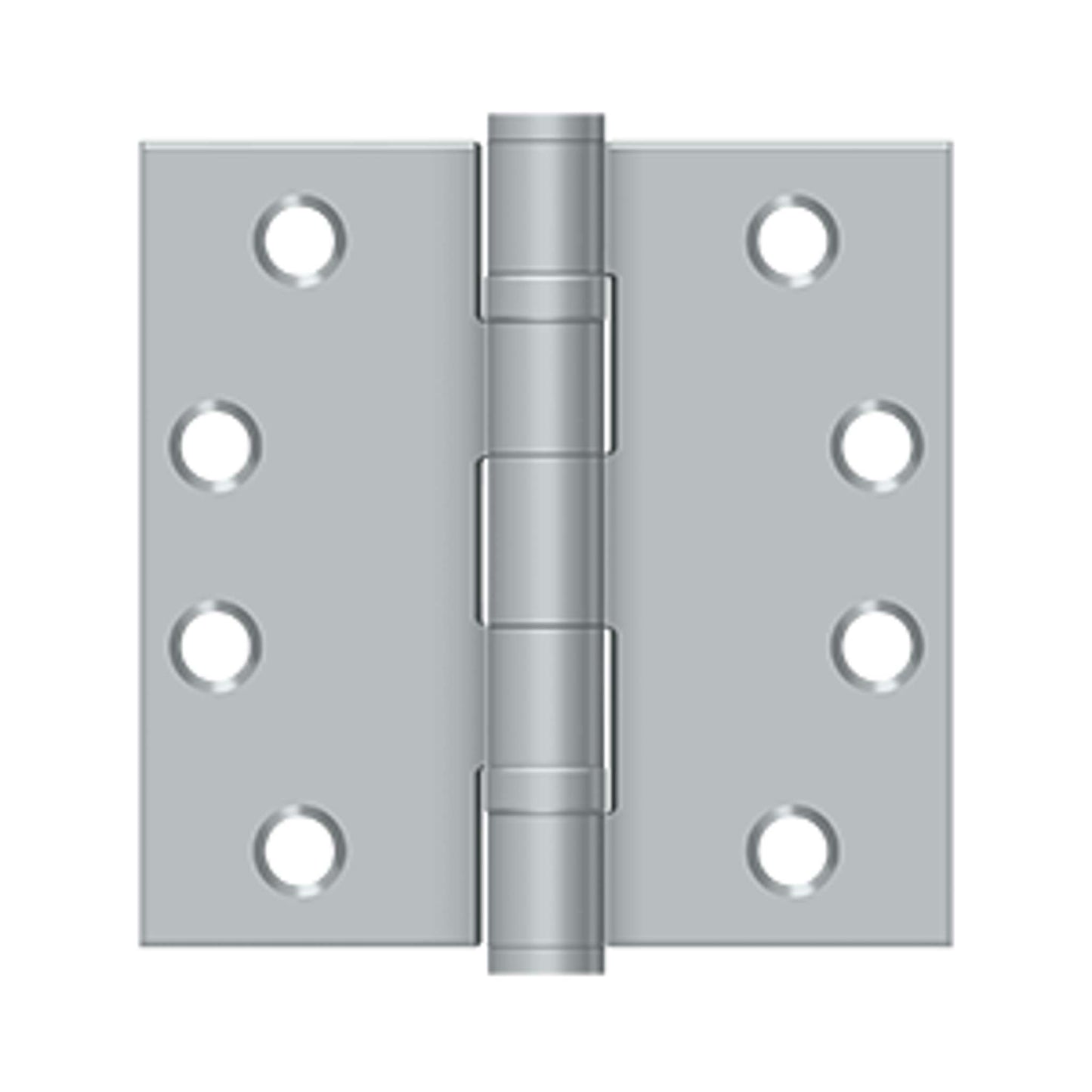 Deltana - 4" x 4" Square Hinge, HD, Ball Bearings, Steel Hinges