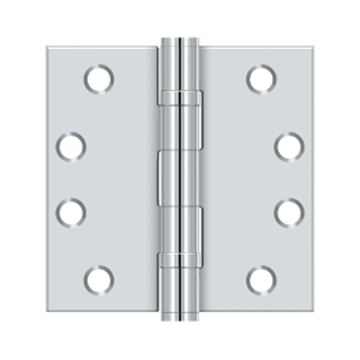 Deltana - 4" x 4" Square Hinge, HD, Ball Bearings, Steel Hinges