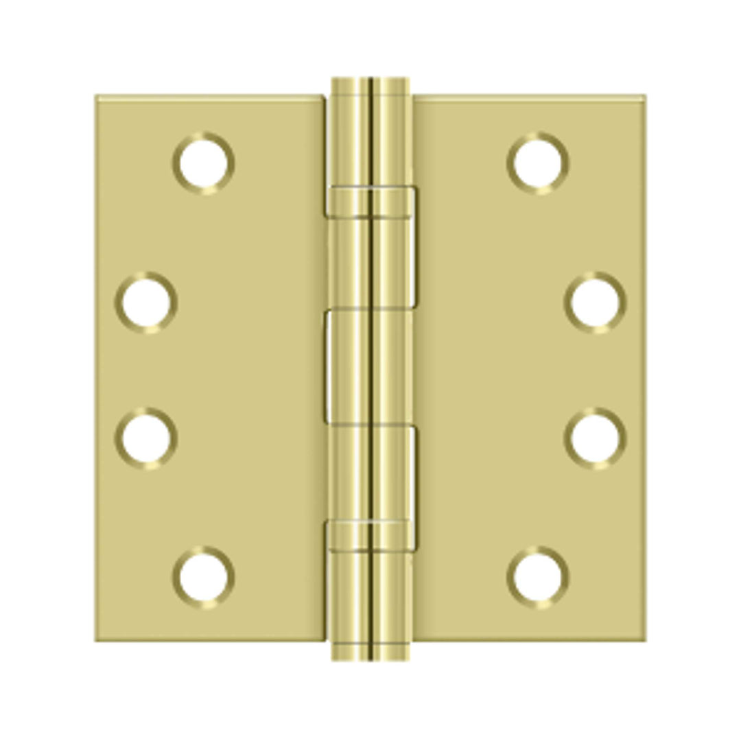 Deltana - 4" x 4" Square Hinge, HD, Ball Bearings, Steel Hinges