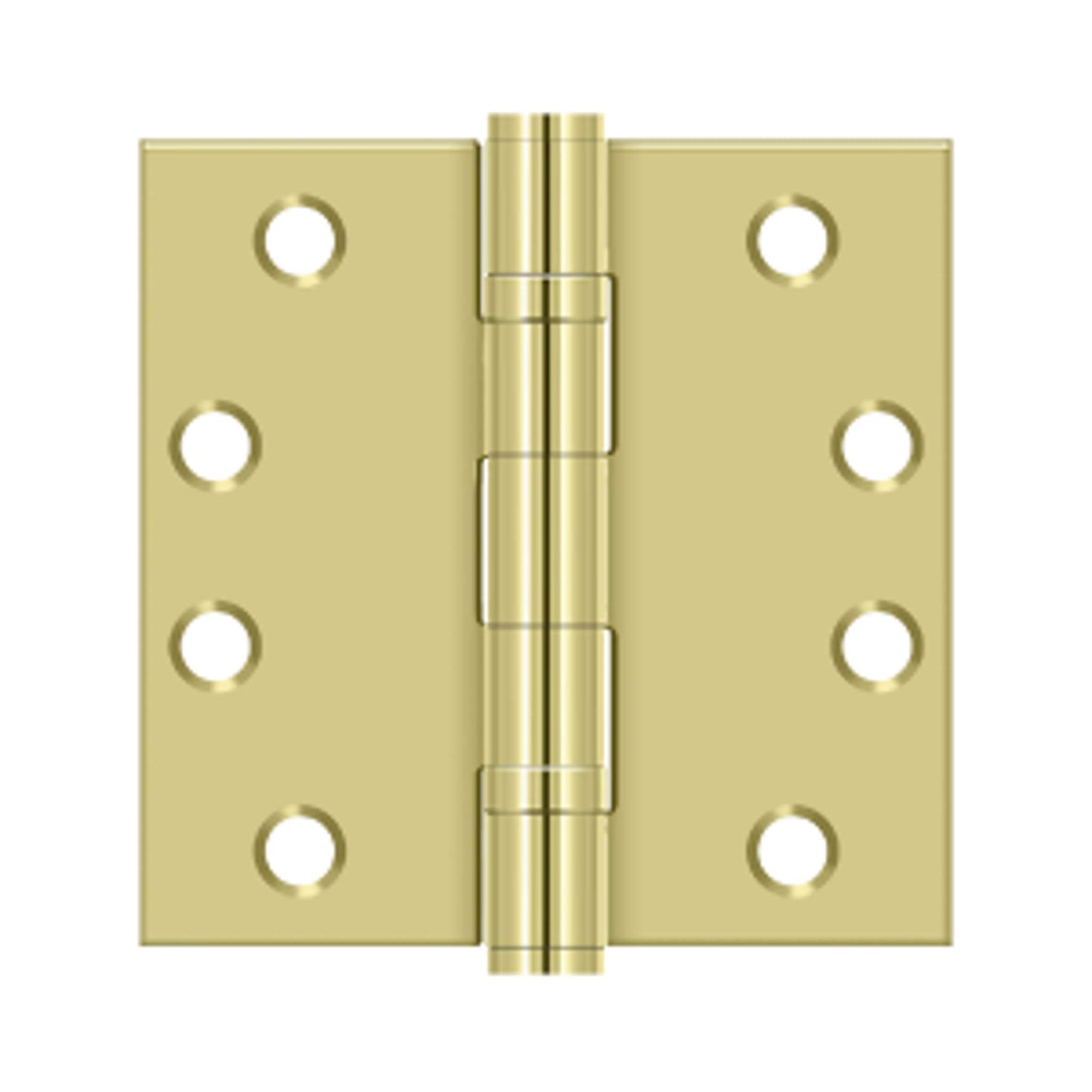 Deltana - 4" x 4" Square Hinge, HD, Ball Bearings, Steel Hinges