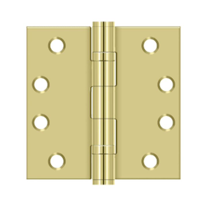 Deltana - 4" x 4" Square Hinge, HD, Ball Bearings, Steel Hinges