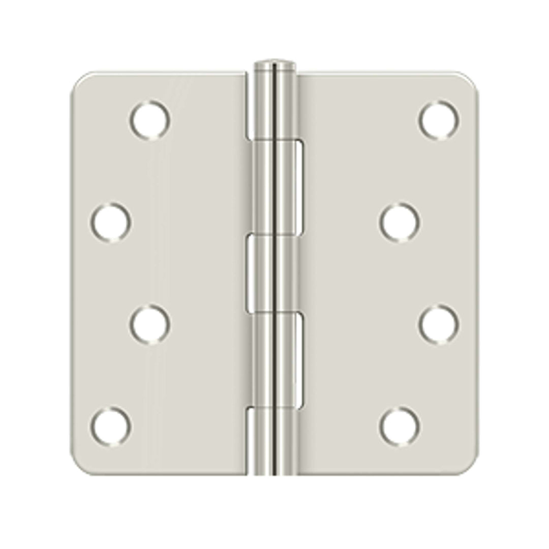 Deltana - 4" x 4" x 1/4" Radius Hinge, Residential, Steel Hinges