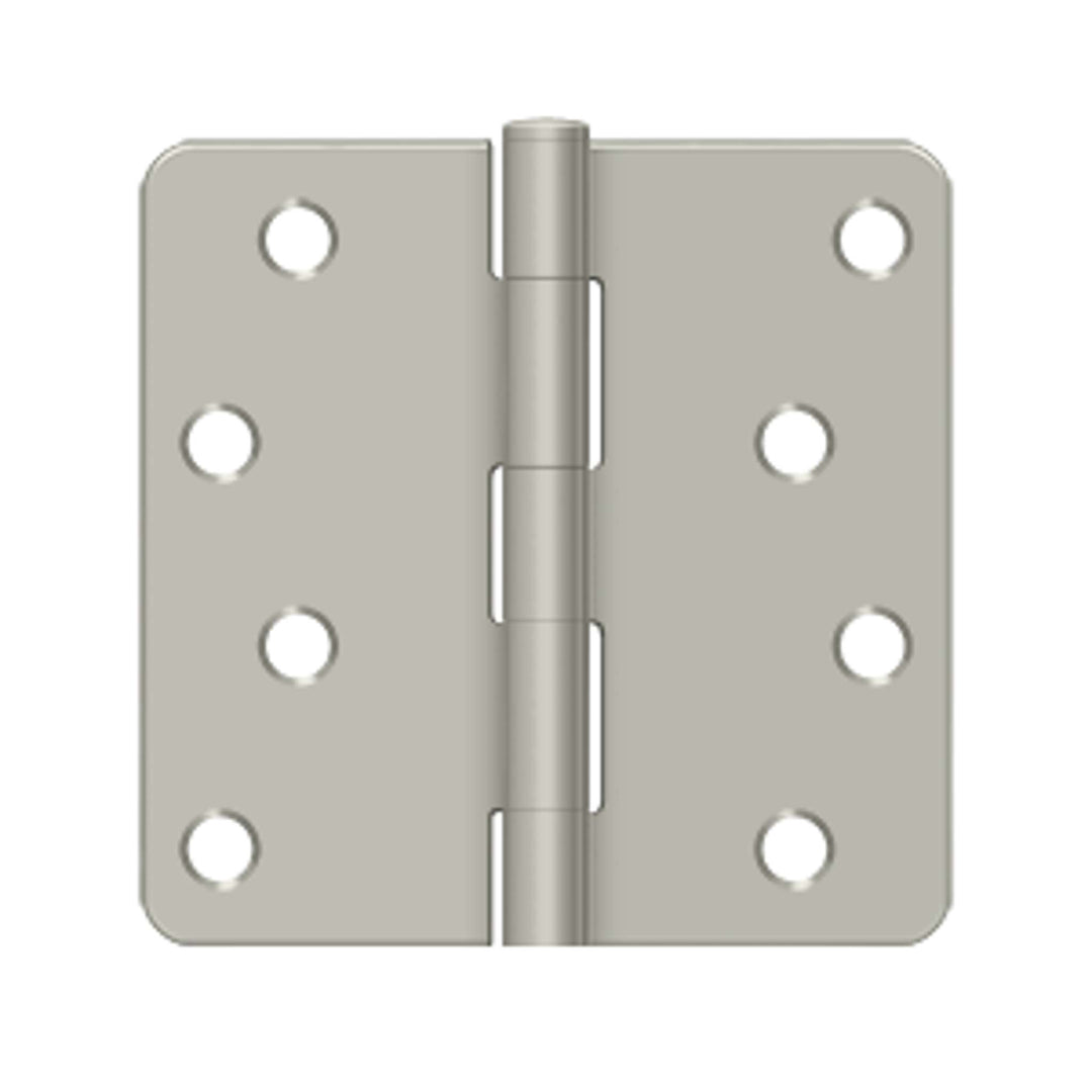 Deltana - 4" x 4" x 1/4" Radius Hinge, Residential, Steel Hinges