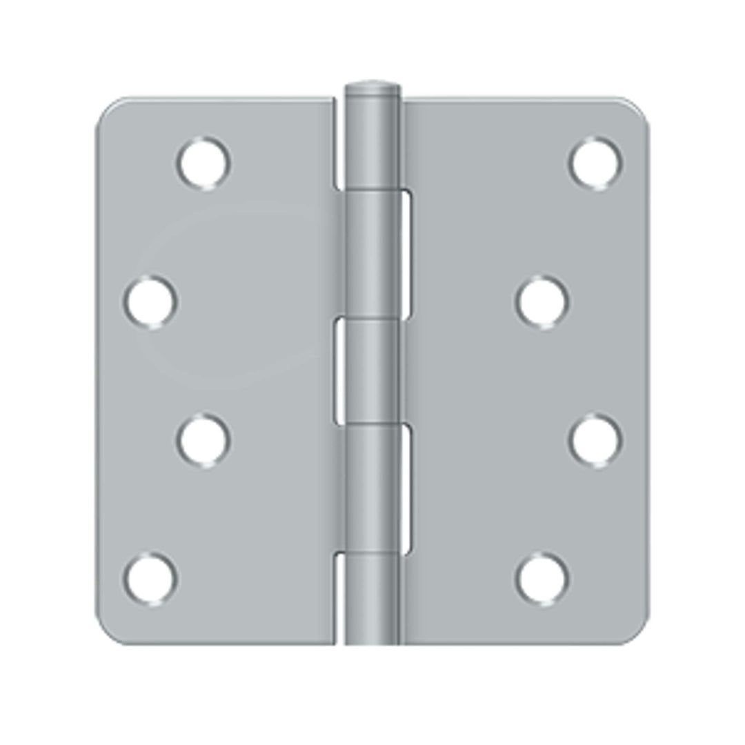 Deltana - 4" x 4" x 1/4" Radius Hinge, Residential, Steel Hinges