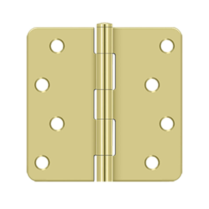 Deltana - 4" x 4" x 1/4" Radius Hinge, Residential, Steel Hinges