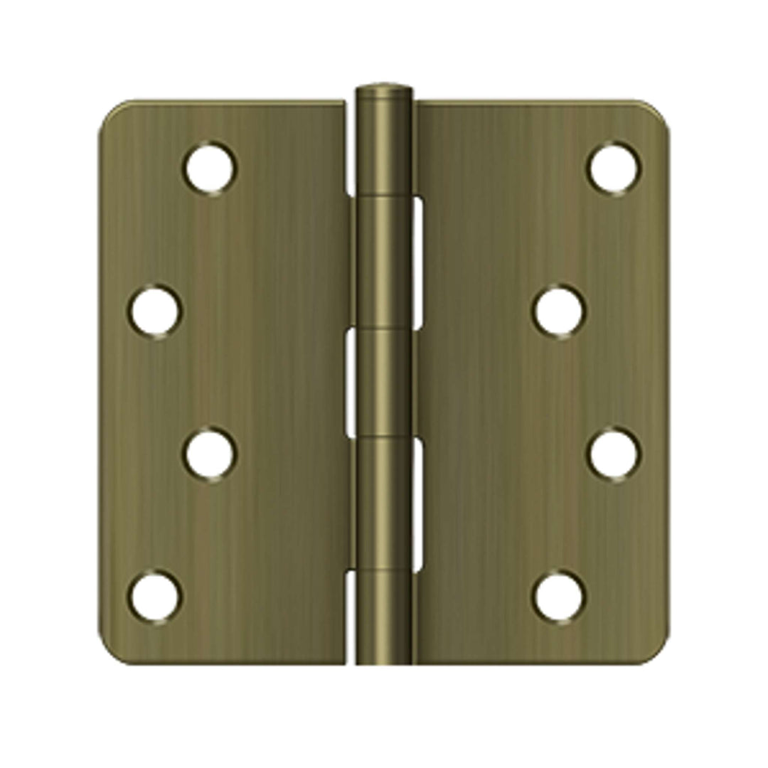 Deltana - 4" x 4" x 1/4" Radius Hinge, Residential, Steel Hinges