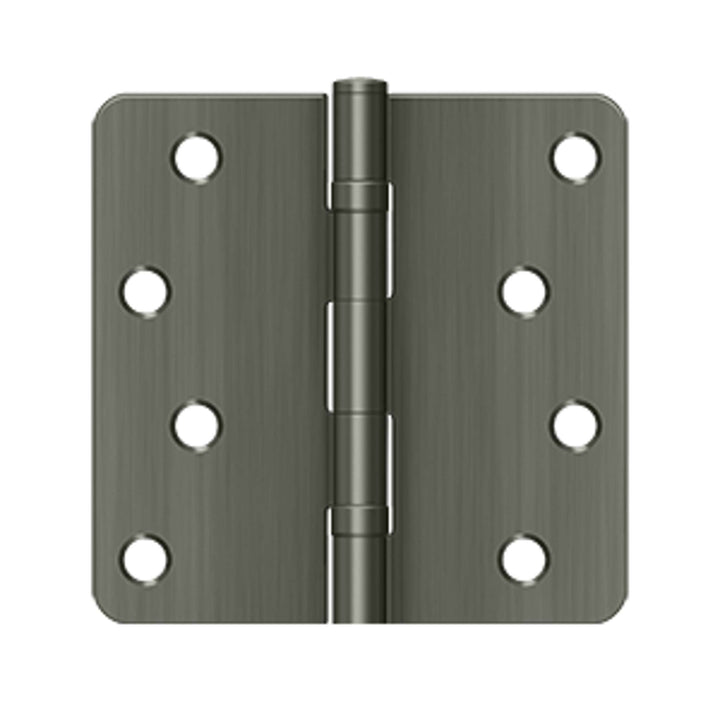 Deltana - 4" x 4" x 1/4" Radius Hinge, Ball Bearings, Residential, Steel Hinges