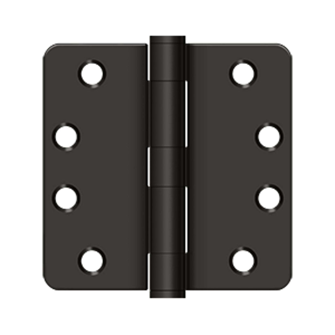 Deltana - 4" x 4" x 1/4" Radius Hinge, HD, Steel Hinges