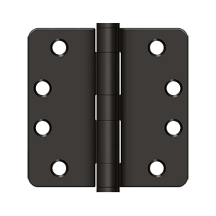 Deltana - 4" x 4" x 1/4" Radius Hinge, HD, Steel Hinges