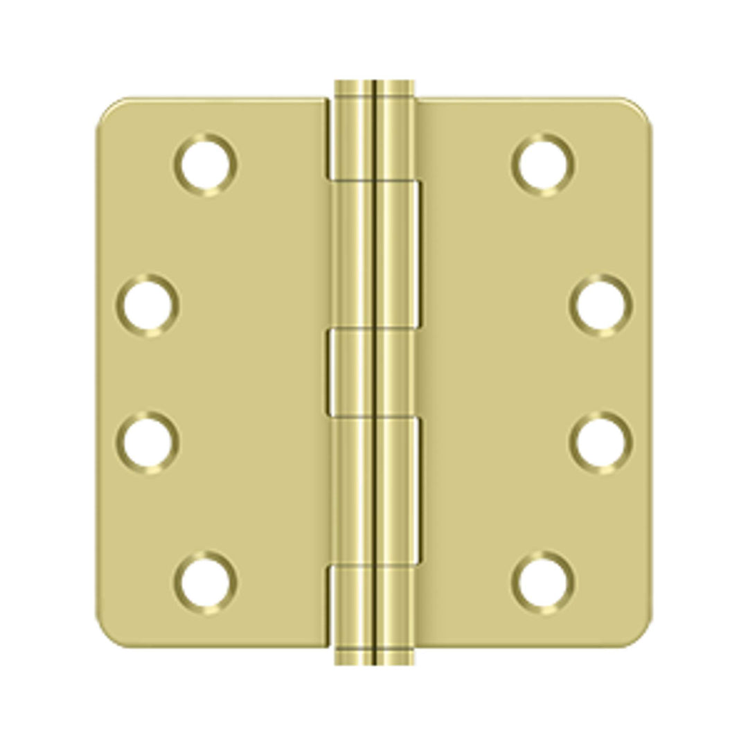 Deltana - 4" x 4" x 1/4" Radius Hinge, HD, Steel Hinges