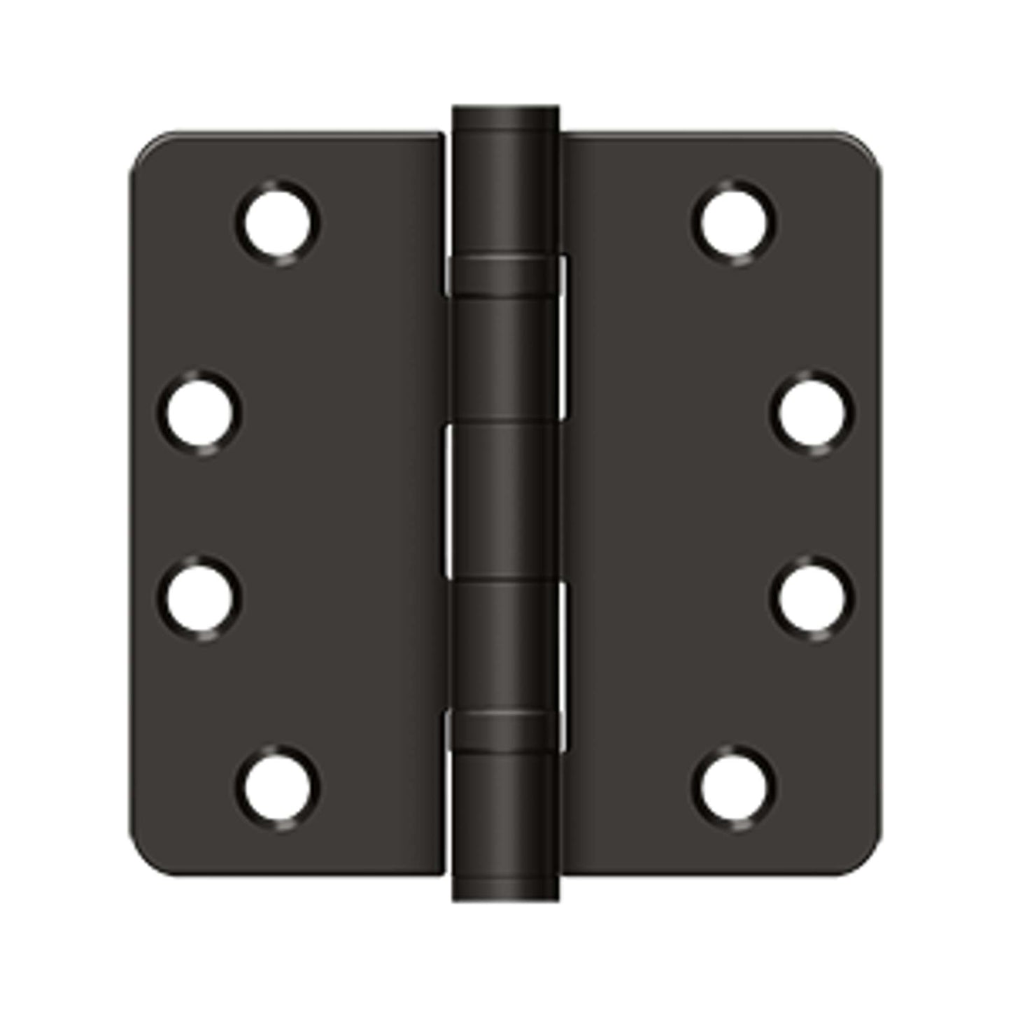 Deltana - 4" x 4" x 1/4" Radius Hinge, HD, Ball Bearings, Steel Hinges