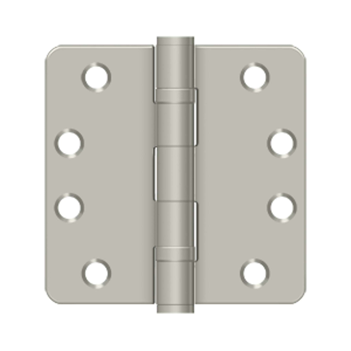 Deltana - 4" x 4" x 1/4" Radius Hinge, HD, Ball Bearings, Steel Hinges