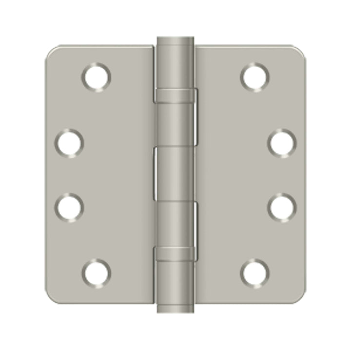 Deltana - 4" x 4" x 1/4" Radius Hinge, HD, Ball Bearings, Steel Hinges