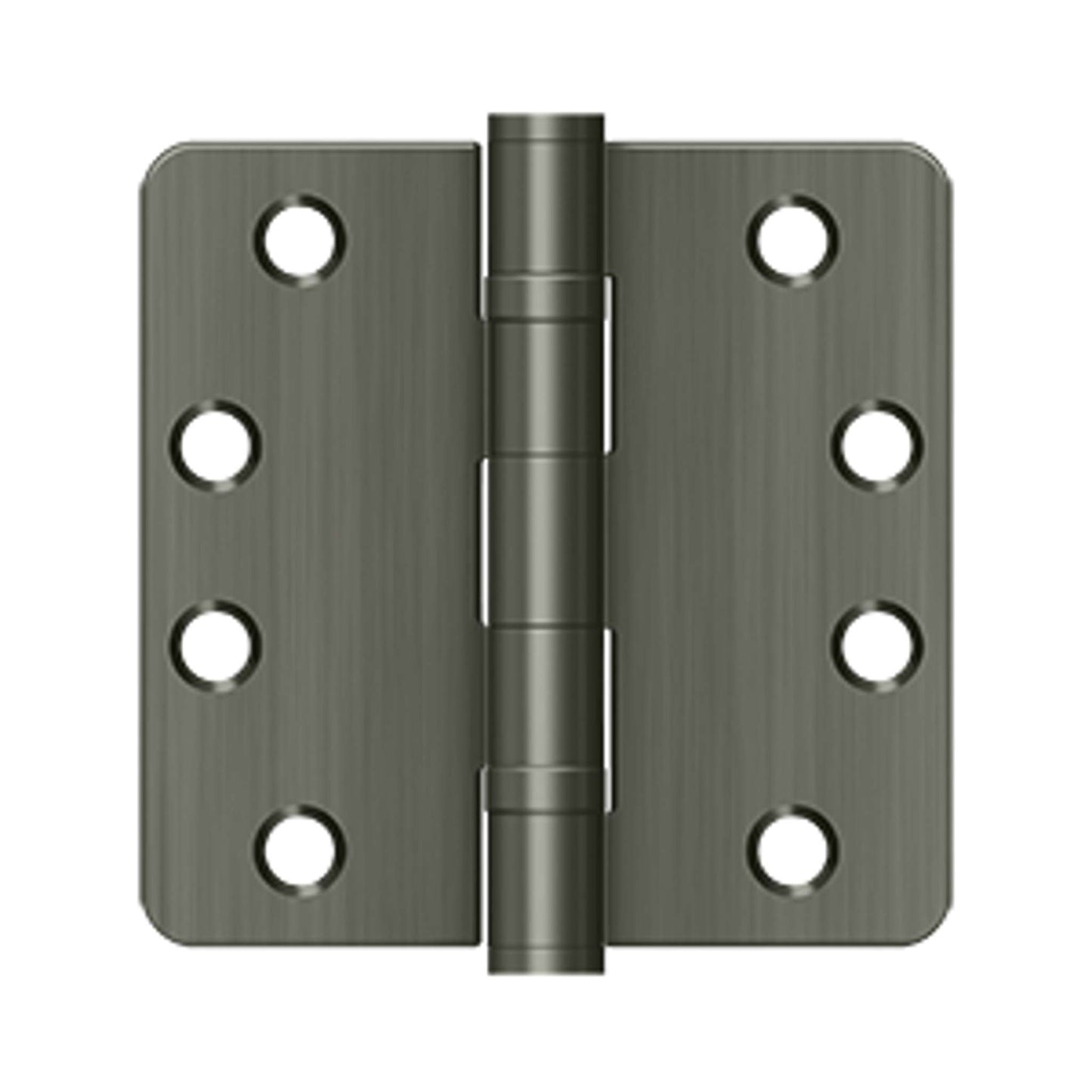 Deltana - 4" x 4" x 1/4" Radius Hinge, HD, Ball Bearings, Steel Hinges