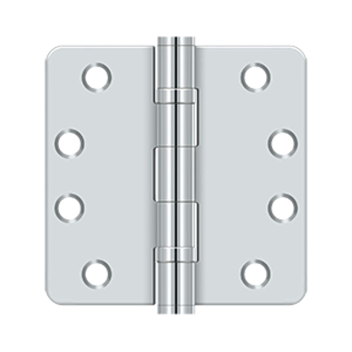 Deltana - 4" x 4" x 1/4" Radius Hinge, HD, Ball Bearings, Steel Hinges