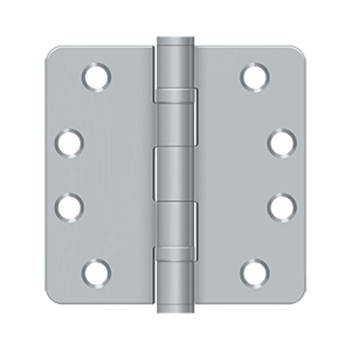 Deltana - 4" x 4" x 1/4" Radius Hinge, HD, Ball Bearings, Steel Hinges