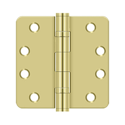 Deltana - 4" x 4" x 1/4" Radius Hinge, HD, Ball Bearings, Steel Hinges