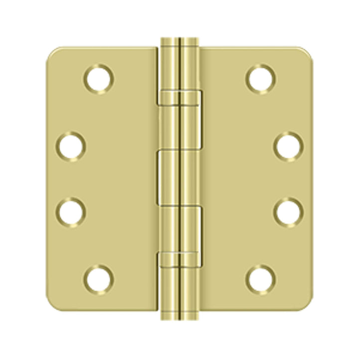 Deltana - 4" x 4" x 1/4" Radius Hinge, HD, Ball Bearings, Steel Hinges