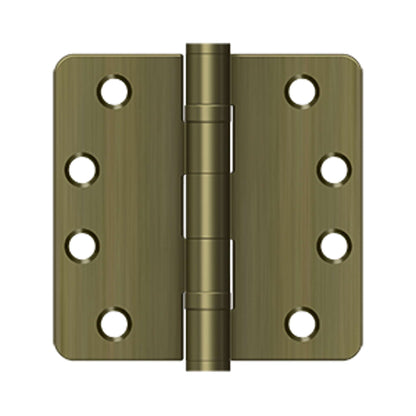 Deltana - 4" x 4" x 1/4" Radius Hinge, HD, Ball Bearings, Steel Hinges