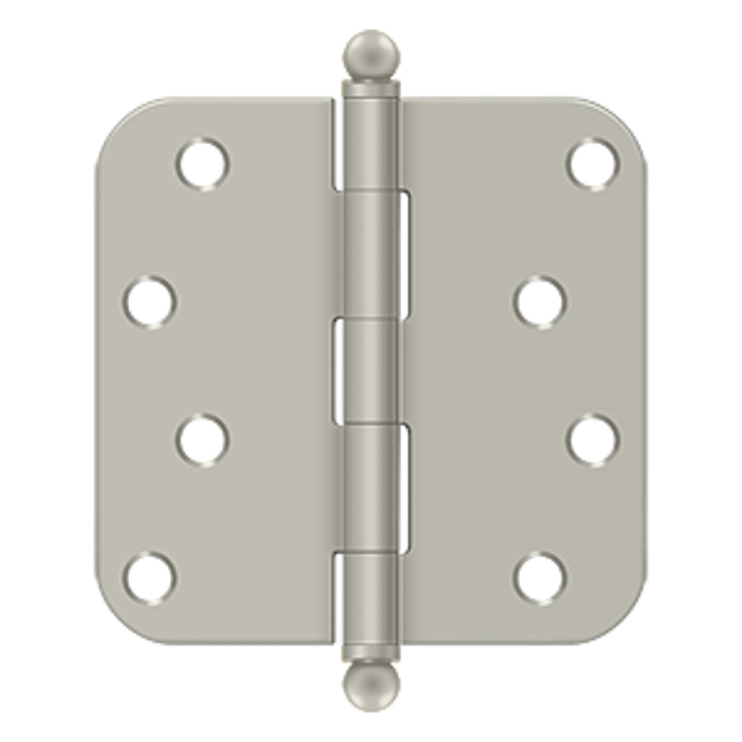 Deltana - 4"x 4"x 5/8" Radius Hinge, Steel Hinges